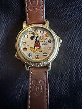 Mickey Musical Disney Seiko Lorus Plays Small World  Watch RTR006 Vintage picture