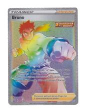 Pokemon 172/163 - Bruno - Rainbow Rare picture