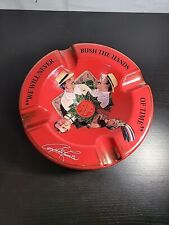 Limited Edition Large 9 inch Arturo Fuente Porcelain Cigar Ashtray Red picture