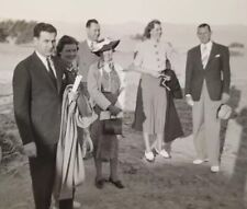 VINTAGE ORIGINAL PHOTO: Sharp Dressed Group - California 1940's picture