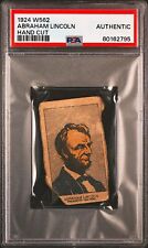 1924 W562 Abraham Lincoln PSA Authentic **Key Card** picture