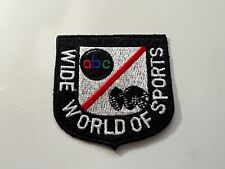 Nice ABC WIDE WORLD Of SPORTS Employee Iron-On Patch.MINT.Fast Shipping. picture