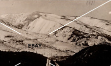 1911 RPPC Postcard Unknown Mountain Range Snow AZO BW picture