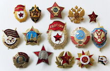 USSR Russian Souvenir Military Badges Pins Mini Red Star KGB Guards Patriotic + picture
