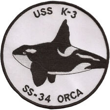 USS K-3 Submarine Renewed USS Orca SS-34 Patch picture