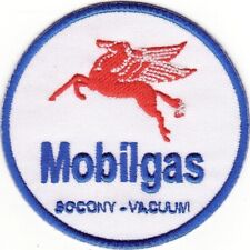 Mobilgas Oil with Pegasus Embroidered Iron On Car Patch *New* #035 picture