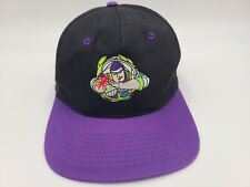 Vintage Buzz Lightyear To The Rescue Disney Snapback (Seems Small) Hat Cap Black picture