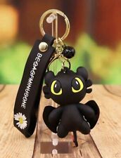 Keyring TOOTHLESS How To Train Your Dragon Key Chain Key Ring Bag Charm Holder picture