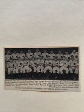 Little Rock Travelers Arkansas Doc Prothro Jim Tabor 1937 Baseball Team Picture picture