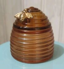 Vintage Avon Honey Bee Moonwind Cologne Bottle Perfume Decanter Beehive-Empty picture