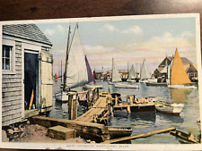 Vintage 1951 Nantucket Postcard picture