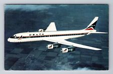 DC-8 Fanjet, Airplane, Transportation, Antique, Vintage c1974 Souvenir Postcard picture