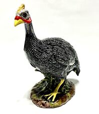 Rare Vintage The Townsends Ceramic GUINEA FOWL HEN BIRD 13” French Country picture