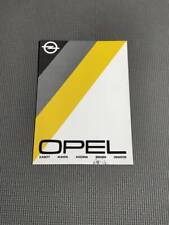 Opel General Catalogue Cadet Ascona Senator Manta OPEL picture