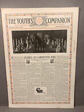 Youth's Companion Magazine Antique Advertising Fisk Bicycle Goodyear 1917 picture