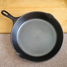 Vintage Unmarked #10 Wagner Cast Iron Skillet - Fully Restored picture