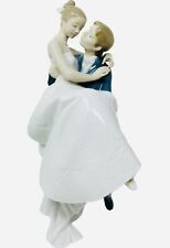 Lladro 8029 The Happiest Day Wedding Couple Bride & Groom Figurine picture