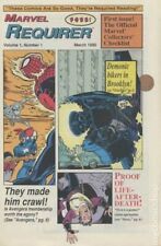 Marvel Requirer #1 FN 1990 Stock Image picture