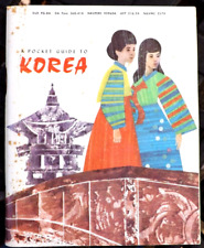 A POCKET GUIDE TO KOREA 1962 US MILITARY DEPT OF DEFENSE DAPAM 360-414 106 PAGES picture