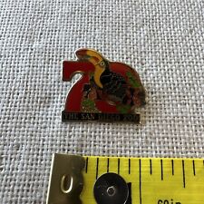 San Diego Zoo 70th Anniversary Toucan Vintage Lapel Pin picture