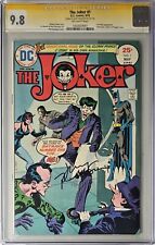 The Joker #1 CGC 9.8 SS D.C. Comics 1975 Signed by Jerry Robinson Two-Face Cover picture