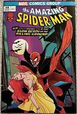 AMAZING SPIDER-MAN VOL. 6 #48 ANNIE WU VAMPIRE HOMAGE VARIANT GIANT SIZE DRACULA picture