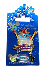 LE Disney Pin ✿ Stitch Rock 'n' Roller Coaster Aerosmith 1999 Opening RARE 2006 picture