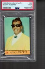 # 54  ROCKY ROBERTS    1968 PANINI CANTANTI  sticker PSA 9   pop 1   HIGHEST picture