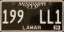 💥 FLASH SALE 💥2020 EXPIRED Mississippi “Blackout” License Plate picture
