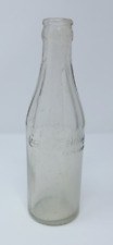RARE STRAIGHT SIDED CLEAR COCA COLA 7 OZ BOTTLE  