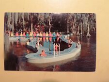 Esther Williams Swimming Pool Cypress Gardens Florida vintage postcard  picture