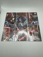 1993 Topps Star Wars Galaxy Etched Foil Trading Cards Set Of 6 picture