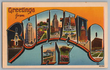 Postcard Greetings From Buffalo, New York, Large Letter picture