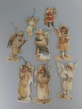 8 Vtg Victorian Angel Ornaments 1983 MERRIMACK PUBL INC 5