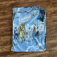 Vintage 1979 Star Wars The Empire Strikes Back Twon Flat Sheet  picture