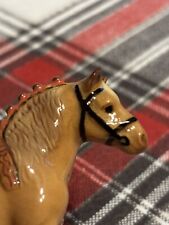 Hagen Renaker  Belgian Draft Horse Red Ribbons Figurine picture