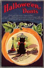 1913 Vintage Halloween Postcard Jackson 