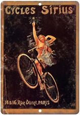 Cycles Sirius Bicycle Vintage Ad Reproduction Metal Sign B333 picture