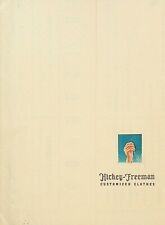 Hickey-Freeman Customized Clothes Advertising Brochure - BB-74 picture