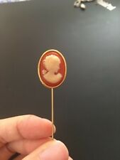 BEAUTIFUL TRIFARI(c) SIGNED PIN WITH AMAZING PORTRAIT OF A LADY 3