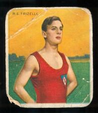 Swimming Champion Tobacco Card C52 1910 Canada Like MECCA T218 RICHARD FRIZELLE picture