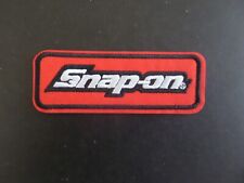 LOT OF 2-SNAP ON -TOOLS EMBRODIERED IRON ON PATCH 1-1/2 X 4 picture