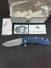 Hinderer XM-24 Spearpoint-Tri-Way Working Finish-S45VN-Blue/Black G-10 picture
