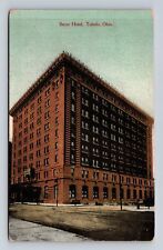 Toledo OH-Ohio, Secor Hotel, Advertising, Antique Vintage c1911 Postcard picture