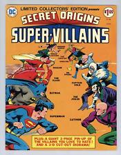 Secret Origins of Super-Villains DC Treasury Edition C-39 VG+ 4.5 1975 picture