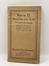 Keystone View Key To 72 Travel-Tour Of The World Through The Stereoscope 1914 picture