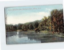 Postcard Western End of the Lake Washington Park Albany New York USA picture