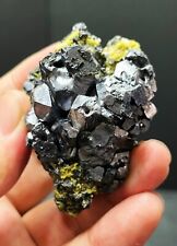 216g Natural Rare Shining Silver Arsenopyrite And Pyromorphite Mineral Specimen picture