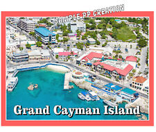 GRAND CAYMAN ISLAND photo fridge MAGNET 4 X 3 inches TRAVEL picture
