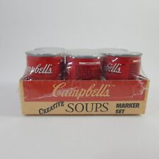 Sealed Campbell’s Soups Collectable Memorabilia Creative Marker Set Soup Markers picture